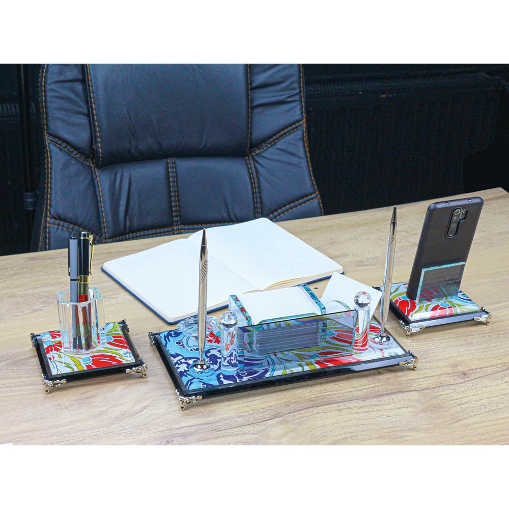 3lu-kristal-masa-seti 3lü Kristal Masa Seti