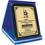 Albüm Plaket Lacivert