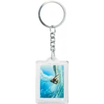 Çift Yön Anahtarlık Şeffaf