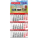 Ekonomik Küçük Boy Gemici Takvim