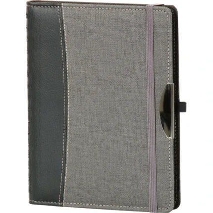 Gizli Spiralli Ajanda Kapağı Füme