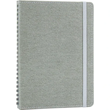 Gizli Spiralli Defter Gri