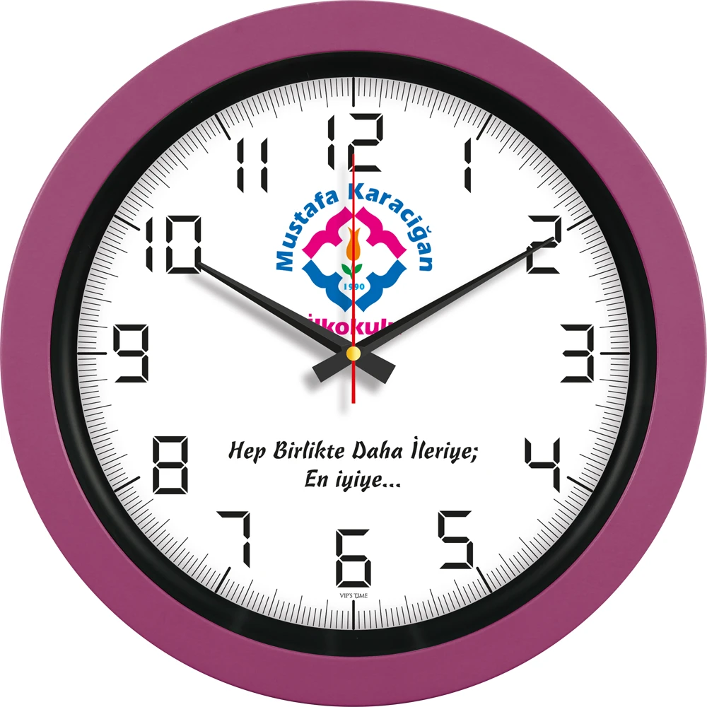 plastik-duvar-saati-fusya-1 Plastik Duvar Saati Fuşya