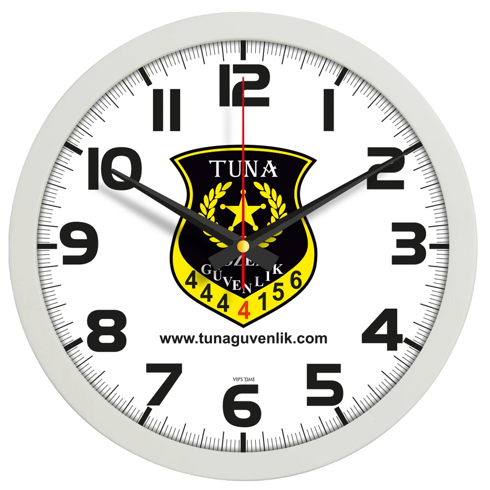 plastik-duvar-saati-gri Plastik Duvar Saati Gri