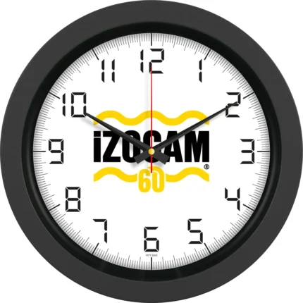 Plastik Duvar Saati Siyah