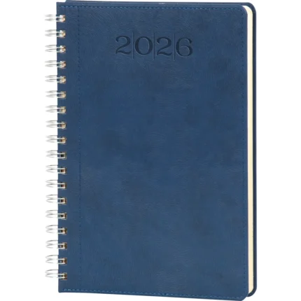 Spiralli Günlük Ajanda Lacivert