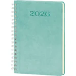 Spiralli Günlük Ajanda Turkuaz