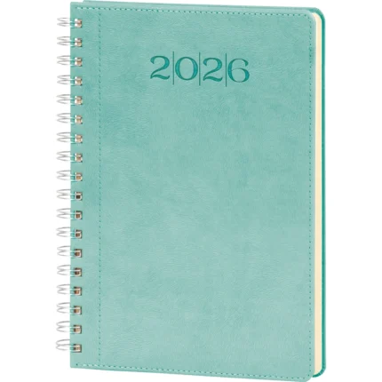Spiralli Günlük Ajanda Turkuaz