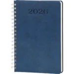 Spiralli Haftalık Ajanda Lacivert