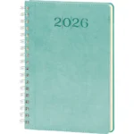 Spiralli Haftalık Ajanda Turkuaz