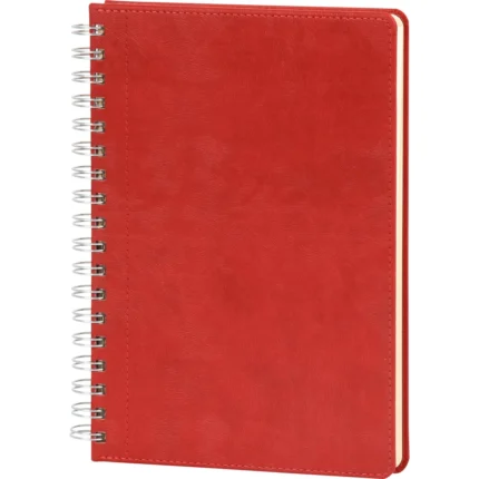 Spiralli Tarihsiz Defter Kırmızı