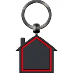 Tek Yön Anahtarlık Kırmızı