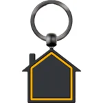 Tek Yön Anahtarlık Sarı