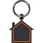 Tek Yön Anahtarlık Turuncu