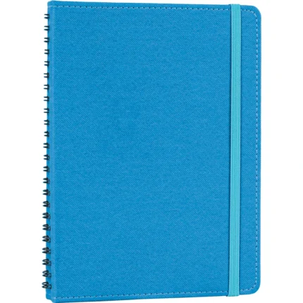 Gizli Spiralli Defter Mavi