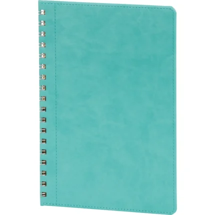 Spiralli Ajanda Kapak Turkuaz