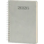 Spiralli Günlük Ajanda Gri