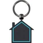 Tek Yön Anahtarlık Turkuaz