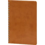 Spiralli Ajanda Kapak Taba